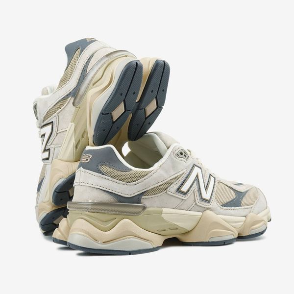 Кроссовки New Balance 9060 Beige Brown Blue 21315-Коричневий-36 фото