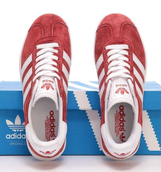 Кросівки Adidas Gazelle bordo 00192--36 фото