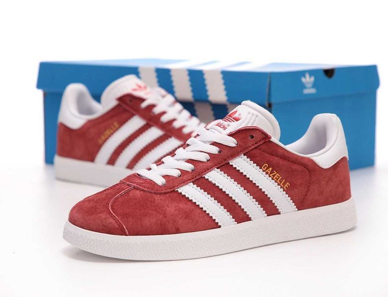 Кросівки Adidas Gazelle bordo 00192--36 фото