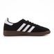 Кроссовки Adidas Spezial Black White Brown 10843-Чорний-36 фото 2