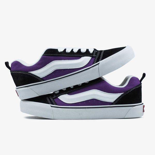 Кроссовки Vans KNU Purple Black White 14771-37 фото