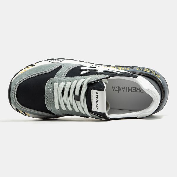 Кроссовки Premiata Mick Black Grey White 20725-Різнокольоровий-40 фото
