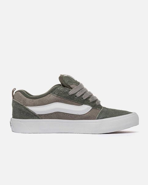 Кроссовки Vans KNU Skool Grey Green White 15697-37 фото
