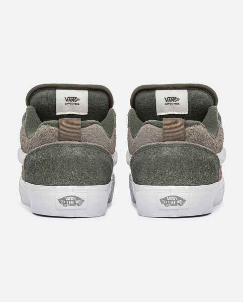 Кроссовки Vans KNU Skool Grey Green White 15697-37 фото