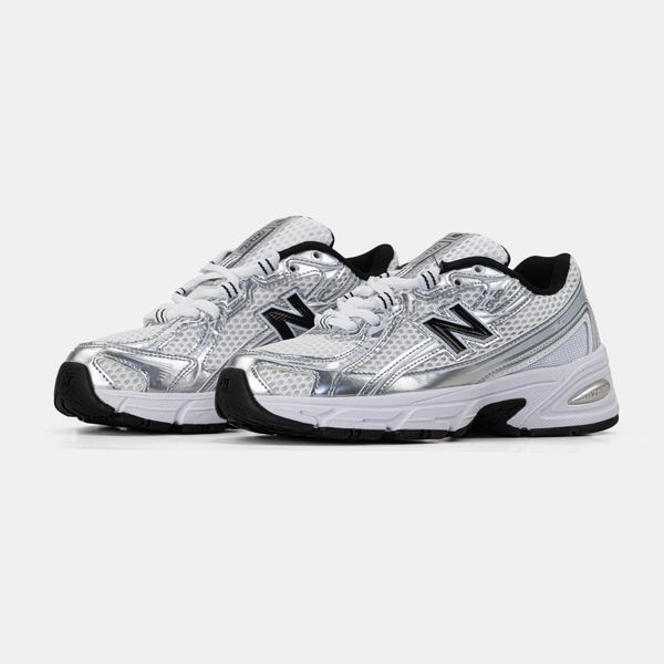 Кроссовки New Balance 740v2 White Silver Black 21456-Сірий-36 фото