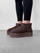 Уггі Ugg Classic Ultra Mini Platform XL Brown 18597--36 фото 7
