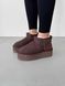 Уггі Ugg Classic Ultra Mini Platform XL Brown 18597--36 фото 9