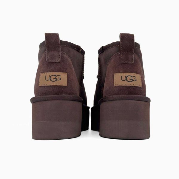 Уггі Ugg Classic Ultra Mini Platform XL Brown 18597--36 фото