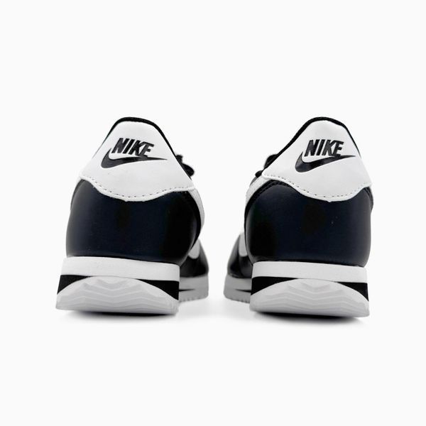 Кроссовки Nike Cortez Basic Black White 18599-Чорний-36 фото