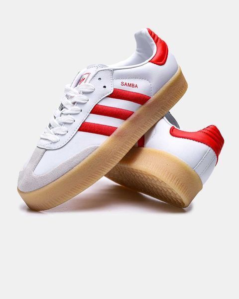 Кроссовки Adidas Samba XLG White Red Gum 18712-38 фото