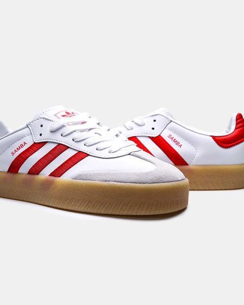 Кроссовки Adidas Samba XLG White Red Gum 18712-38 фото
