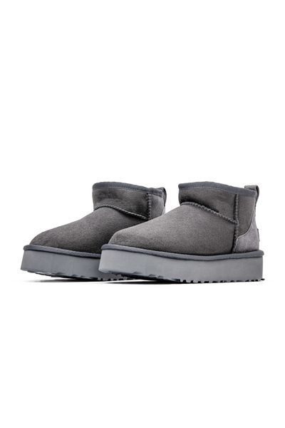 Уггі UGG Ultra Mini Platform Grey 10551--36 фото